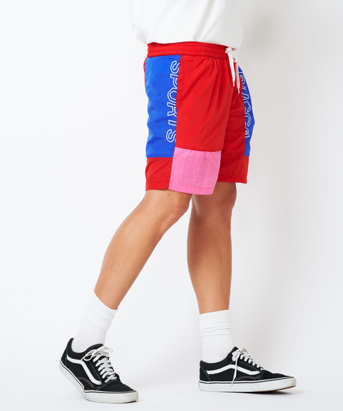 BUCCA 44（ブッカフォーティーフォー）の「【BUCCA 44】ナイロン切替ショートパンツ（その他パンツ・メンズ・ネイビー/レッド/イエロー・MEDIUM/LARGE/X-LARGE/XX-LARGE/XXX-LARGE）」の7枚目の写真