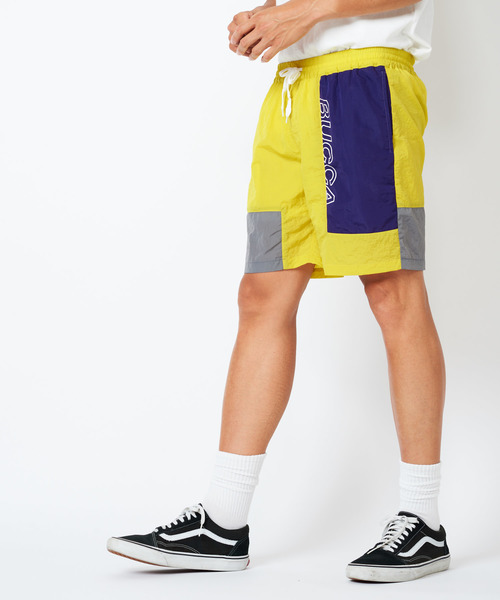 BUCCA 44（ブッカフォーティーフォー）の「【BUCCA 44】ナイロン切替ショートパンツ（その他パンツ・メンズ・ネイビー/レッド/イエロー・MEDIUM/LARGE/X-LARGE/XX-LARGE/XXX-LARGE）」の10枚目の写真