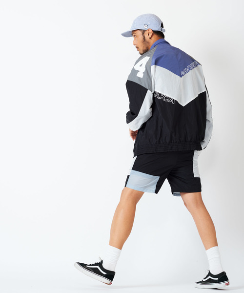 BUCCA 44（ブッカフォーティーフォー）の「【BUCCA 44】ナイロン切替ショートパンツ（その他パンツ・メンズ・ネイビー/レッド/イエロー・MEDIUM/LARGE/X-LARGE/XX-LARGE/XXX-LARGE）」の15枚目の写真