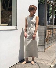 深*田様 綿麻Todayful ワンピース　ドレス　アイボリー　真夏 綿麻Todayful ワンピース ドレス アイボリー 真夏 - メルカリ