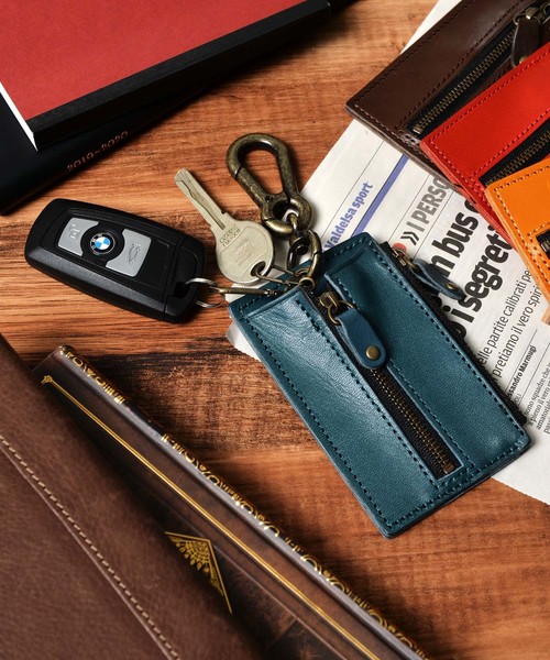 Add+（アッド）の「＜Add+ TOCHIGI LEATHER＞センタージップ コインケース付き キーケース 栃木レザー 本革＜MADE ...
