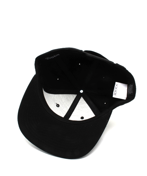 BEAMS(ビームス)の「BRIXTON / OATH 3 SNAPBACK CAP(キャップ・メンズ・ブラック/ブルー・ONE SIZE)」の4枚目の写真