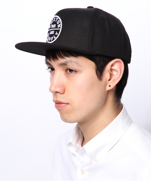 BEAMS(ビームス)の「BRIXTON / OATH 3 SNAPBACK CAP(キャップ・メンズ・ブラック/ブルー・ONE SIZE)」の8枚目の写真