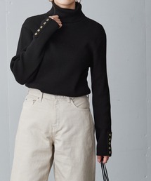 Chaco closet(�`���R �N���[�[�b�g)�̃{�^���f�U�C�����u�^�[�g���R�b�g���j�b�g(�j�b�g/�Z�[�^�[)