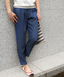 BEAUTY&YOUTH UNITED ARROWS | BYTF リヨセルデニムタック9分丈パンツ(その他パンツ)