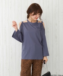 肩あきTシャツ