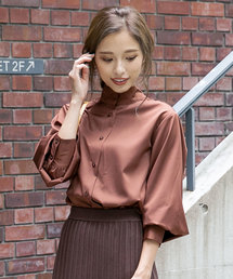 KOBE LETTUCE | 前後2Wayスタンドボウタイブラウス(シャツ/ブラウス)