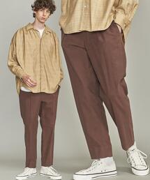 BEAUTY&YOUTH UNITED ARROWS | BY モールスキン ワイド 1P テーパード アンクルパンツ(その他パンツ)