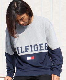 Tommy Hilfiger/トミーヒルフィガー Sweat 配色切り替えスウェット