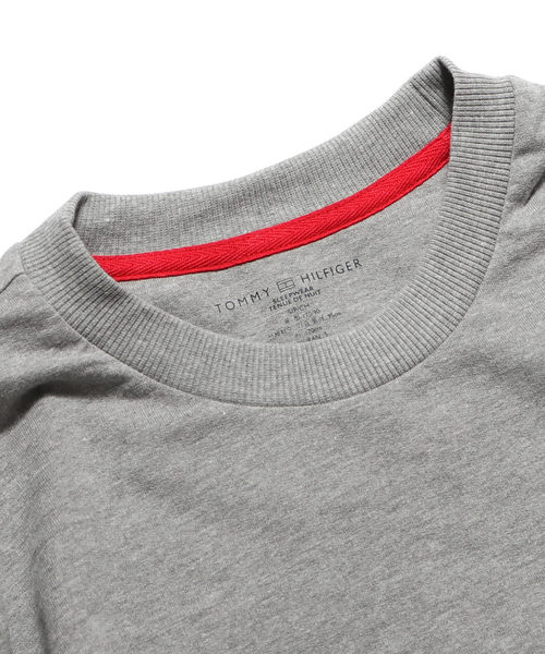TOMMY HILFIGER(トミーヒルフィガー)の「Tommy Hilfiger/トミーヒルフィガー Sweat 配色切り替えスウェット(スウェット・メンズ・ヘザーグレー/ダークネイビー・S/M/L/XL)」の9枚目の写真