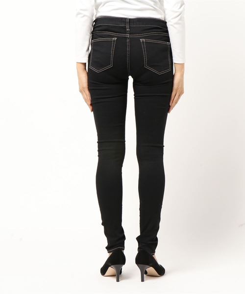 GYDA(ジェイダ)の「ワンウォッシュスキニ-デニムPT(デニムパンツ・レディース・ブラック・MEDIUM/X-SMALL/XX-SMALL/SMALL)」の3枚目の写真