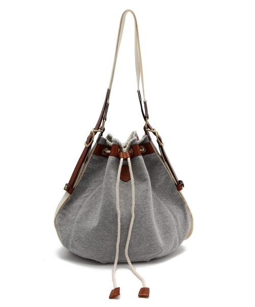 Demi-Luxe BEAMS（デミルクス ビームス）の「SAN HIDEAKI MIHARA / ドロスト 2WAY ワンショルダー バッグ（ショルダーバッグ・レディース・グレー/ネイビー・ONE SIZE）」の21枚目の写真