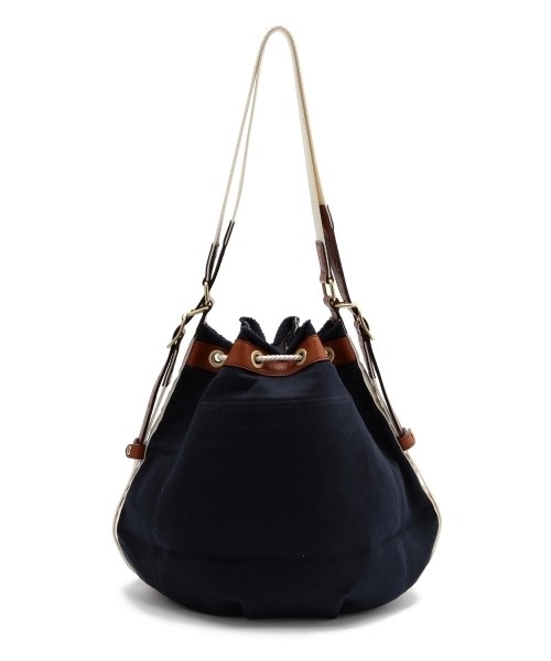 Demi-Luxe BEAMS（デミルクス ビームス）の「SAN HIDEAKI MIHARA / ドロスト 2WAY ワンショルダー バッグ（ショルダーバッグ・レディース・グレー/ネイビー・ONE SIZE）」の17枚目の写真