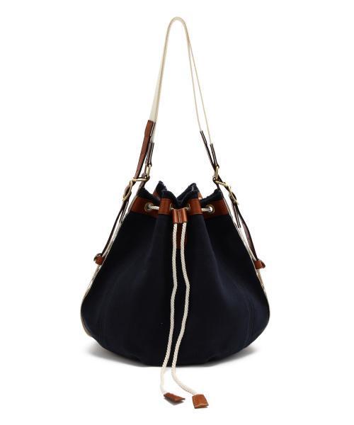 Demi-Luxe BEAMS（デミルクス ビームス）の「SAN HIDEAKI MIHARA / ドロスト 2WAY ワンショルダー バッグ（ショルダーバッグ・レディース・グレー/ネイビー・ONE SIZE）」の7枚目の写真