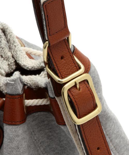 Demi-Luxe BEAMS（デミルクス ビームス）の「SAN HIDEAKI MIHARA / ドロスト 2WAY ワンショルダー バッグ（ショルダーバッグ・レディース・グレー/ネイビー・ONE SIZE）」の12枚目の写真