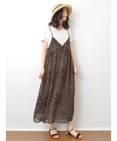 セール ブランド古着 キャミソールワンピース ワンピース Earth Music Ecology アースミュージックアンドエコロジー のファッション通販 Zozoused