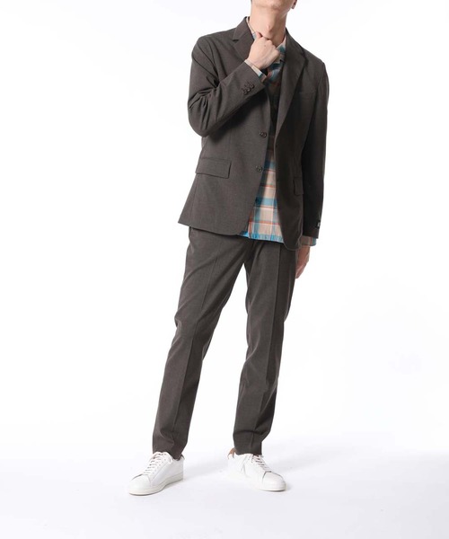 ADAM ET ROPE'(アダムエロペ)の「【Carreman】スリムスラックス(スラックス・メンズ・ブラック/ブラウン系その他/グレー/イエロー系その他3・S/M/L)」の7枚目の写真