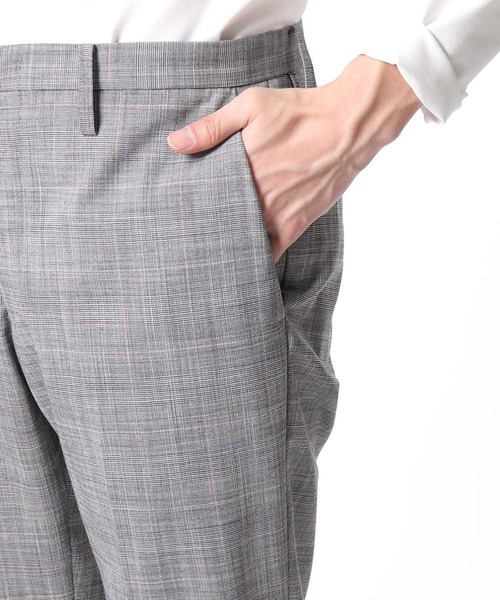 ADAM ET ROPE'(アダムエロペ)の「【Carreman】スリムスラックス(スラックス・メンズ・ブラック/ブラウン系その他/グレー/イエロー系その他3・S/M/L)」の9枚目の写真