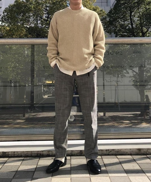 ADAM ET ROPE'(アダムエロペ)の「【Carreman】スリムスラックス(スラックス・メンズ・ブラック/ブラウン系その他/グレー/イエロー系その他3・S/M/L)」の16枚目の写真