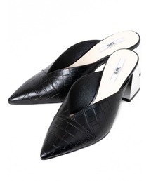 R&E | 【20SS新作】【R&E】Vカットミュール(パンプス)