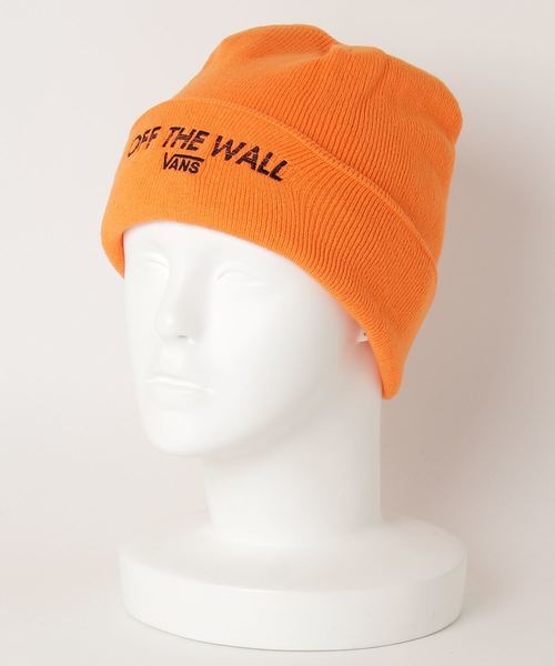 VANS(バンズ)の「【VANS / バンズ】OFF THE WALL Beanie(ニットキャップ/ビーニー・メンズ・ネイビー/グリーン系その他/ブラック/オレンジ系その他・FREE)」の4枚目の写真