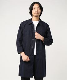  peak Indigo C/N モッズコート　ネイビー ＸＬ Snow Peak（スノーピーク）の「Indigo C/N Coat（モッズコート）」 - WEAR