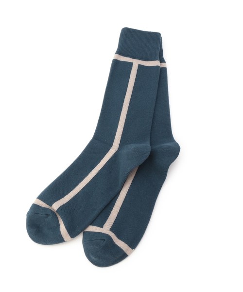 tk.TAKEO KIKUCHI(ティーケータケオキクチ)の「サイドラインソックス(ソックス/靴下・メンズ・グレー系4/ブラック系4/ベージュ系4/ピンク系9/ブルー系9/ネイビー系4/ホワイト系5/ダークグリーン系4/パープル系2・00)」の5枚目の写真