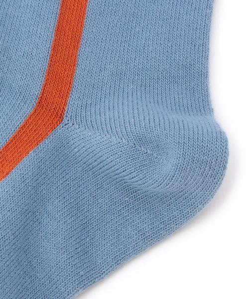 tk.TAKEO KIKUCHI(ティーケータケオキクチ)の「サイドラインソックス(ソックス/靴下・メンズ・グレー系4/ブラック系4/ベージュ系4/ピンク系9/ブルー系9/ネイビー系4/ホワイト系5/ダークグリーン系4/パープル系2・00)」の13枚目の写真