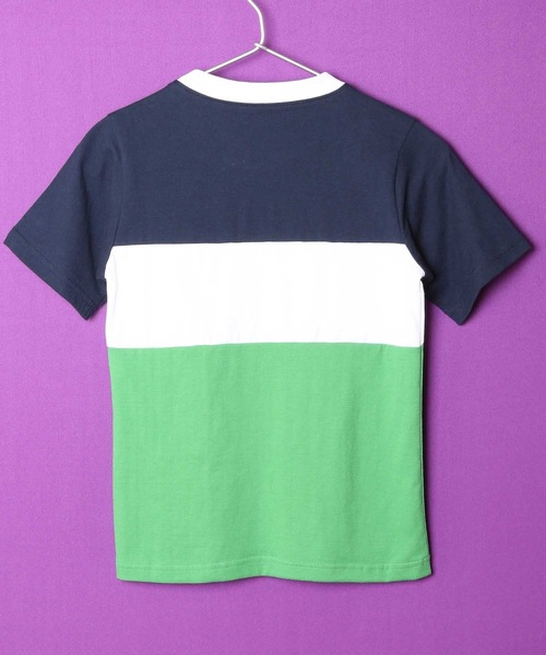 FILA（フィラ）の「【FILA/フィラ】キッズ ロゴプリント Tシャツ/半袖　ボーイズ  ガールズ スポーティー（Tシャツ/カットソー・キッズ・ネイビー/パープル/レッド・130/140/150/160/170）」の7枚目の写真