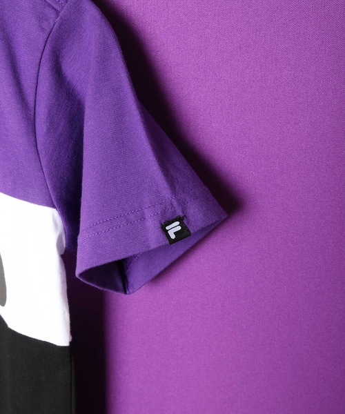 FILA（フィラ）の「【FILA/フィラ】キッズ ロゴプリント Tシャツ/半袖　ボーイズ  ガールズ スポーティー（Tシャツ/カットソー・キッズ・ネイビー/パープル/レッド・130/140/150/160/170）」の13枚目の写真