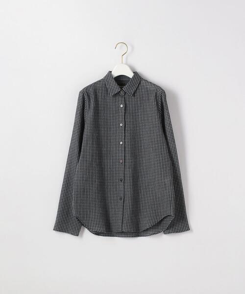 Steven Alan(スティーブンアラン)の「<Steven Alan>WRINKLE CHECK SHIRT/シャツ о(シャツ/ブラウス・レディース・ライトブルー/オフホワイト/ネイビー・SMALL/MEDIUM)」の3枚目の写真