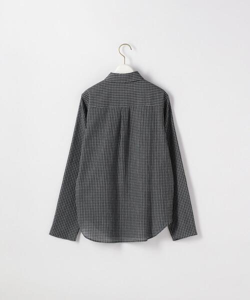 Steven Alan(スティーブンアラン)の「<Steven Alan>WRINKLE CHECK SHIRT/シャツ о(シャツ/ブラウス・レディース・ライトブルー/オフホワイト/ネイビー・SMALL/MEDIUM)」の4枚目の写真