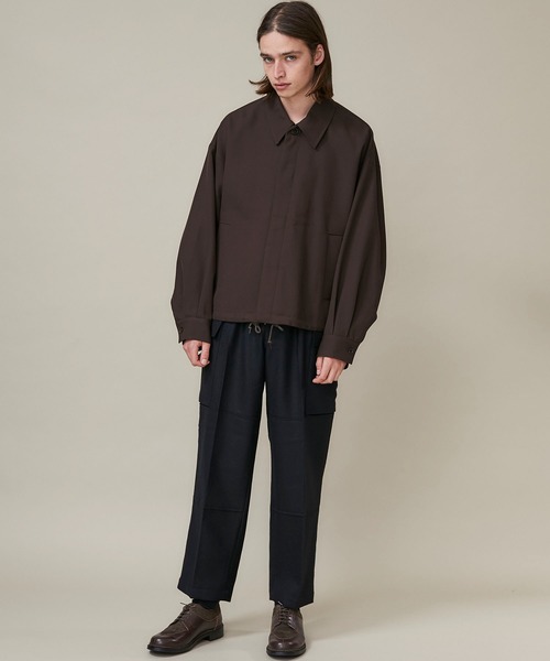 markaware(マーカウェア)の「【markaware/marka】MILITARY TROUSERS EASY/M20C-07PT02C(カーゴパンツ・メンズ・ブラウン/ブラック・1)」の12枚目の写真