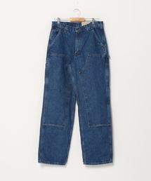 Carhartt | ［Carhartt カーハート］DOUBLE-FRONT LOGGER DUNGAREE ダブルニー デニム ペインターパンツ【MADE IN U.S.A】(デニムパンツ)