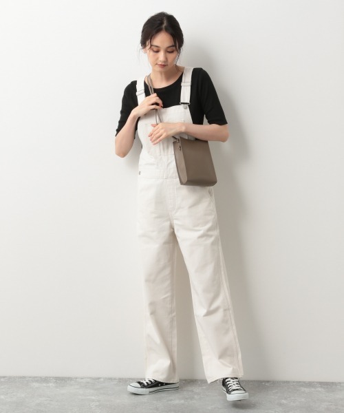 ベージュ オーバーオール WR SUGAR CANE シュガーケーン 9oz ウォバッシュストライプ