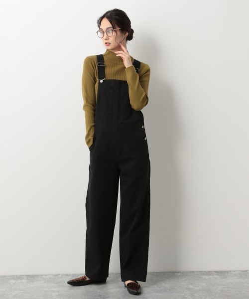 GLOBAL WORK（グローバルワーク）の「オーバーオール/895944（サロペット/オーバーオール・レディース・ホワイト/ブラック・FREE）」の13枚目の写真