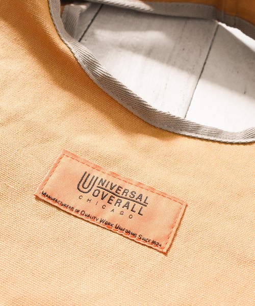 UNIVERSAL OVERALL(ユニバーサルオーバーオール)の「【UNIVERSAL OVERALL】リバーシブルエコバッグ(エコバッグ/サブバッグ・レディース・ブラック/ブラウン/オフホワイト/ホワイト・FREE)」の9枚目の写真