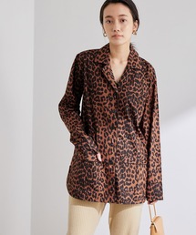 ADAM ET ROPE' | 【GANNI】Printed Cottton Poplin Shirt(シャツ/ブラウス)