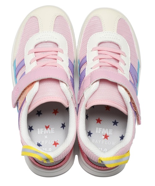 IFME(イフミー)の「【IFME(イフミー)】別注ローカット(KIDS)(スニーカー・キッズ・カーキ/ベージュ/ピンク・19.0cm/17.0cm/20.0cm/21.0cm/18.0cm)」の13枚目の写真