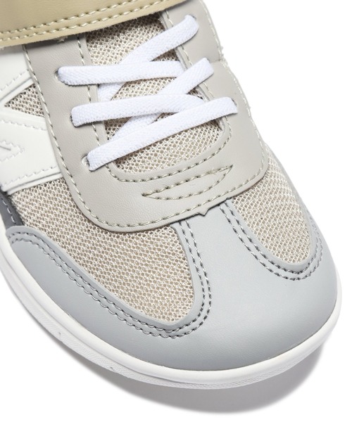 IFME(イフミー)の「【IFME(イフミー)】別注ローカット(KIDS)(スニーカー・キッズ・カーキ/ベージュ/ピンク・19.0cm/17.0cm/20.0cm/21.0cm/18.0cm)」の5枚目の写真