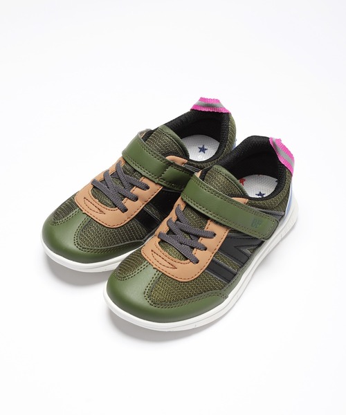 IFME(イフミー)の「【IFME(イフミー)】別注ローカット(KIDS)(スニーカー・キッズ・カーキ/ベージュ/ピンク・19.0cm/17.0cm/20.0cm/21.0cm/18.0cm)」の16枚目の写真