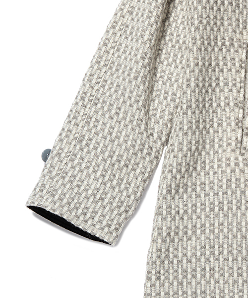 BEAMS BOY（ビームスボーイ）の「BEAMS BOY / リバーシブル ショールコート（その他アウター・レディース・グレー/ブルー・ONE SIZE）」の5枚目の写真