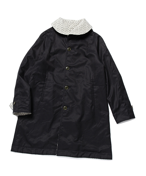 BEAMS BOY（ビームスボーイ）の「BEAMS BOY / リバーシブル ショールコート（その他アウター・レディース・グレー/ブルー・ONE SIZE）」の8枚目の写真