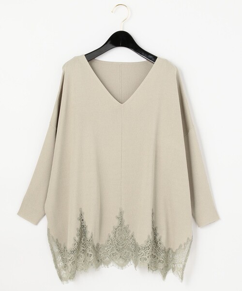 Diagram（ダイアグラム）の「ヘムレースニットトップ（ニット