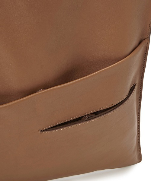 TOPKAPI（トプカピ）の「スムースフラット A4 トートバッグ（トートバッグ・レディース・ブラック/キャメル/クリーム・FREE）」の7枚目の写真