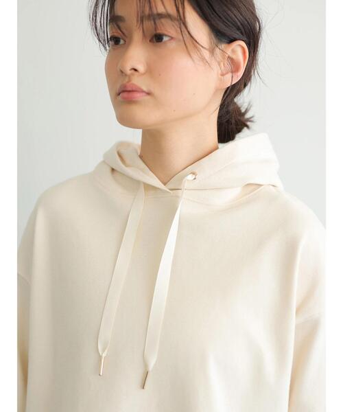 AMERICAN HOLIC(アメリカンホリック)の「フード付きドッキングチュニック *(Tシャツ/カットソー・レディース・アイボリー/モカ/ネイビー・FREE)」の10枚目の写真