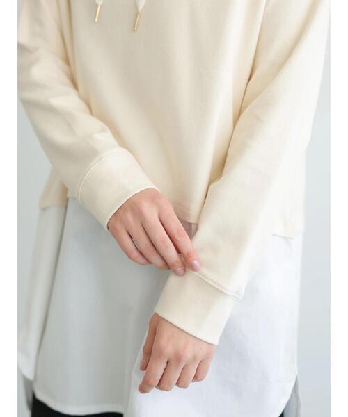 AMERICAN HOLIC(アメリカンホリック)の「フード付きドッキングチュニック *(Tシャツ/カットソー・レディース・アイボリー/モカ/ネイビー・FREE)」の11枚目の写真