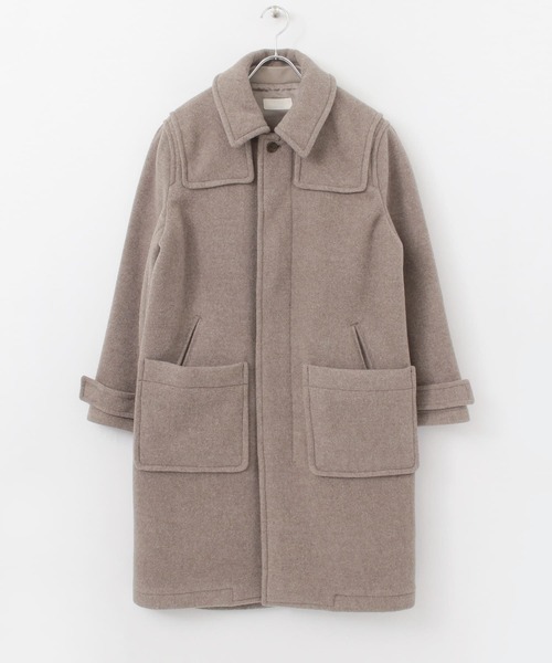 ワークノットワーク ウールモッサ ロングコート WORK NOT WORK URBAN RESEARCH（ワークノットワークアーバンリサーチ