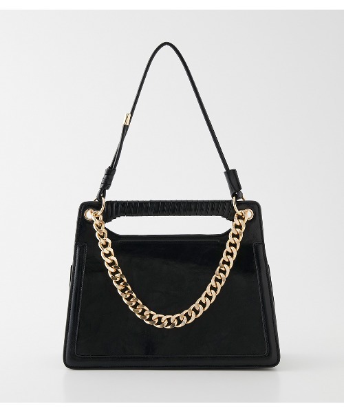 rienda(リエンダ)の「2WAY レエクタアングルバッグ(ハンドバッグ・レディース・ライトブラウン/ブラック/ライトベージュ・FREE)」の8枚目の写真