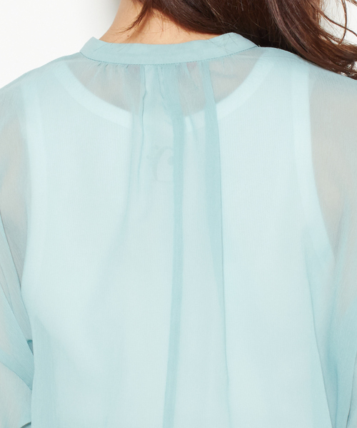 nota（ノータ）の「フロントボタンギャザーワンピース（ワンピース・レディース・ピンク/オフホワイト/グリーン/アイボリー・FREE）」の11枚目の写真